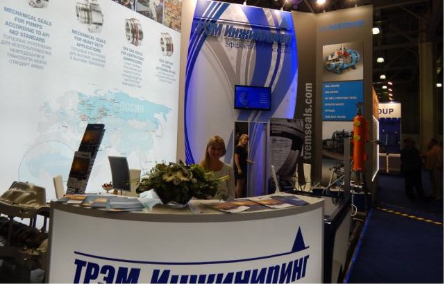 Аренда выставочного оборудования - интерактивного стола синий металлик